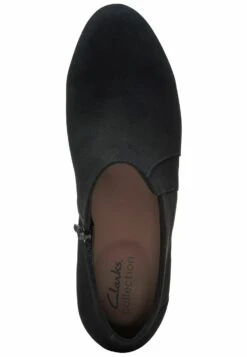 Clarks Enkellaarsjes Met Hoge Hak - Black Sde -Clarks 005f66c58a194faa8047ea37eebf310e