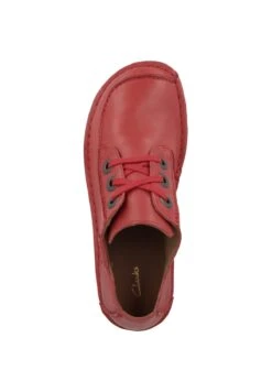 Clarks Funny Dream- Sportieve Veterschoenen - Red -Clarks 019da7fb77404ae6b5cbf59fc3dac04b
