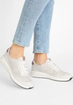 Clarks Un Rio Tie - Sneakers Laag - White