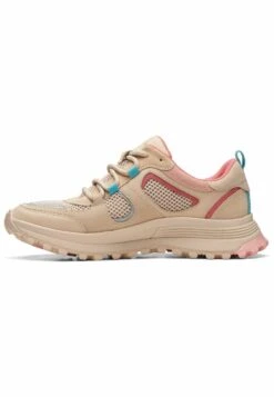 Clarks Sneakers Laag - Sand Combi