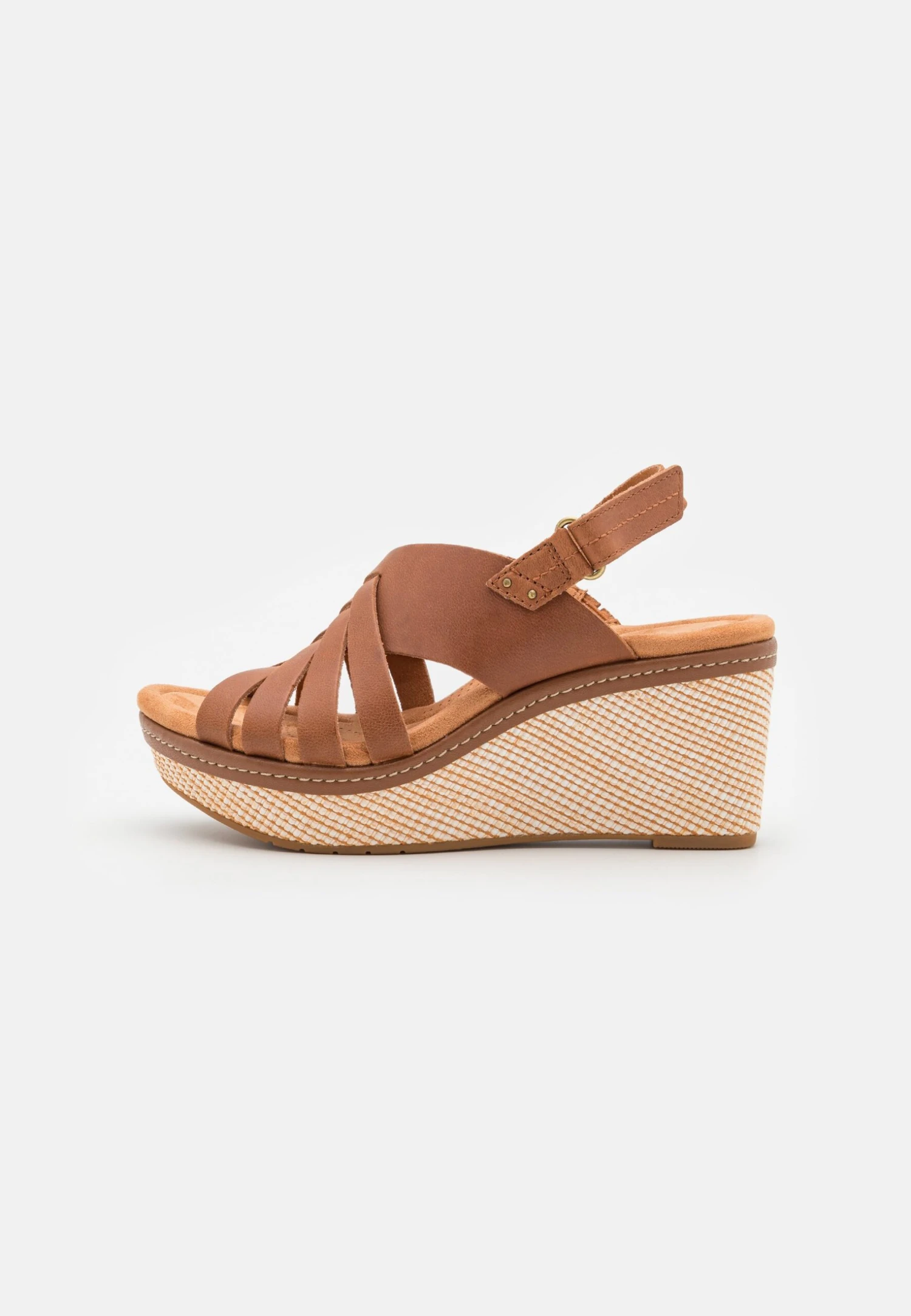 Clarks Elleri Grace - Sandalen Met Plateauzool - Tan 4 Clarks Elleri Grace - Sandalen Met Plateauzool - Tan - Afbeelding 2