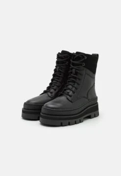 Clarks Orianna Hike - Enkellaarsjes Met Plateauzool - Black -Clarks 05d27cacf3104fb08a0754d075534909