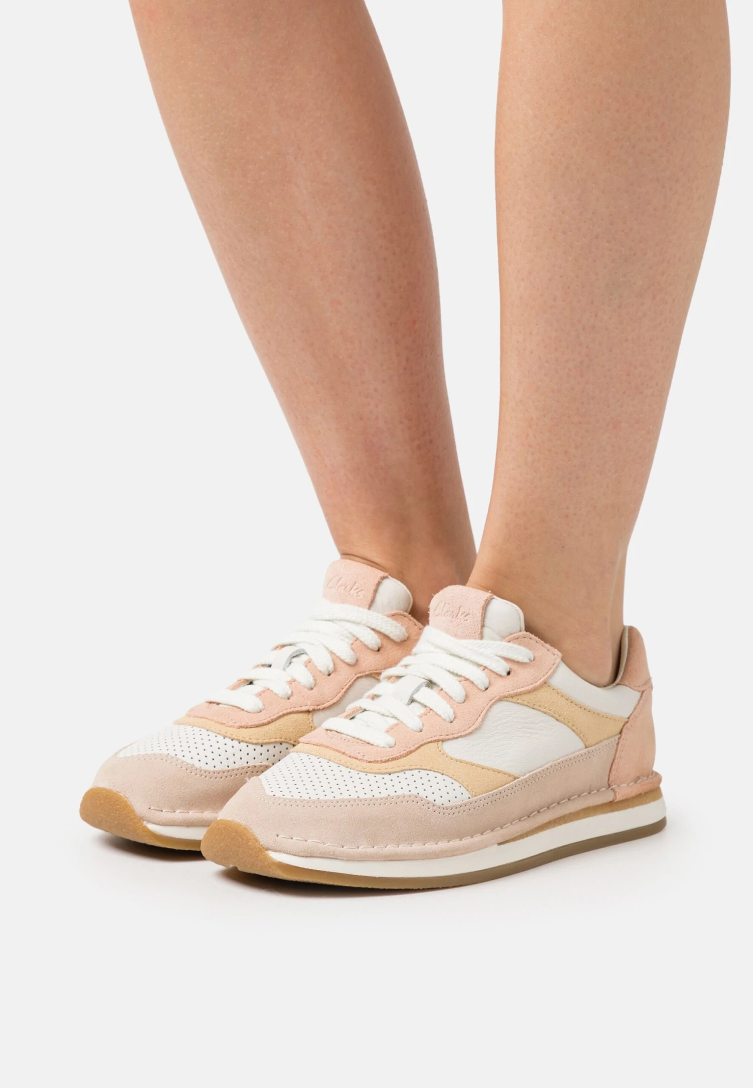 Clarks Craftrun- Sneakers Laag - Beige 3 Clarks Craftrun- Sneakers Laag - Beige