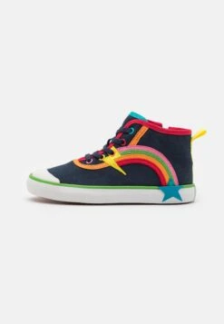 Clarks X Frugi Foxing Beau - Sneakers Hoog - Navy Combi