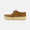 Clarks Originals Wallabee Cup - Sportieve Veterschoenen - Tan