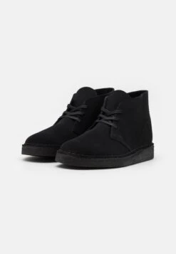 Clarks Originals Desert Coal - Sportieve Veterschoenen - Black -Clarks 0f8fe50a0b1a4306810cc7bccb996d08