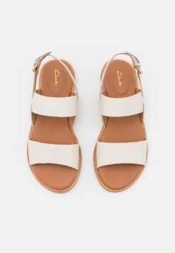Clarks Karsea Strap - Sandalen - White -Clarks 10d65bd76d18484fada72d5a847b776e