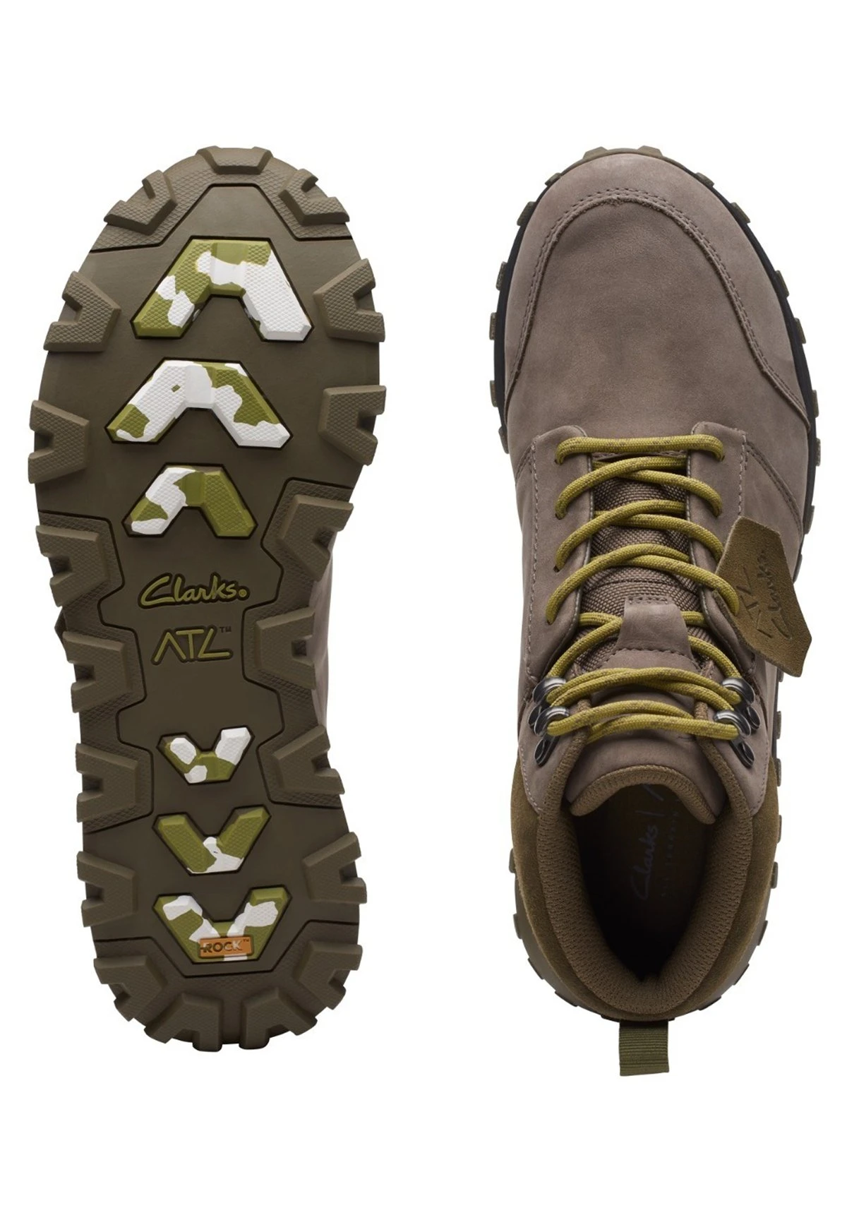 Clarks Atl Trek Up Wp - Sneakers Hoog - Grey 5 Clarks Atl Trek Up Wp - Sneakers Hoog - Grey - Afbeelding 3