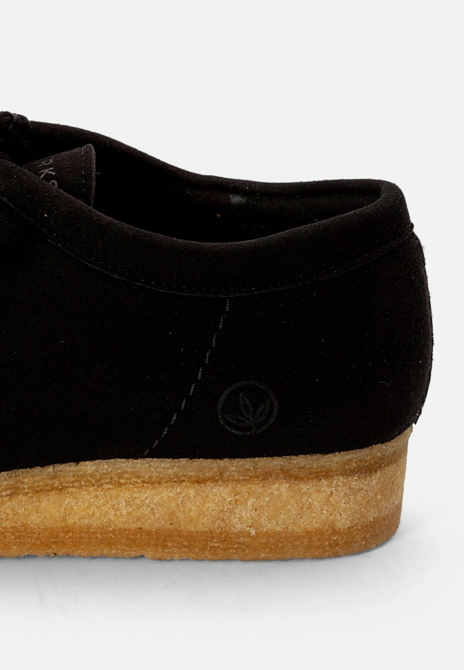 Clarks Originals Wallabee - Sportieve Veterschoenen - Black Vegan 10 Clarks Originals Wallabee - Sportieve Veterschoenen - Black Vegan - Afbeelding 8