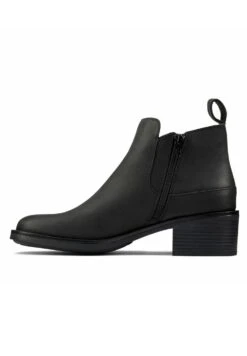 Clarks Memi Zip - Korte Laarzen - Black