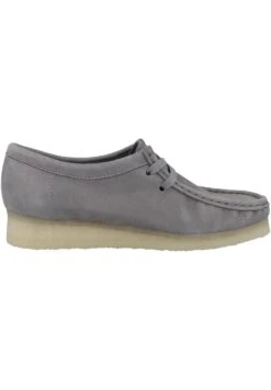 Clarks Wallabee- Sportieve Veterschoenen - Grey Nubuck -Clarks 1da64773393544698c9a4622a2b26683
