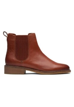 Clarks Cologne Arlo2 - D - Korte Laarzen - Tan Leather