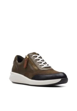 Clarks Sneakers Laag - Green -Clarks 232abf9b81e14ddc9dd06050207bdb96