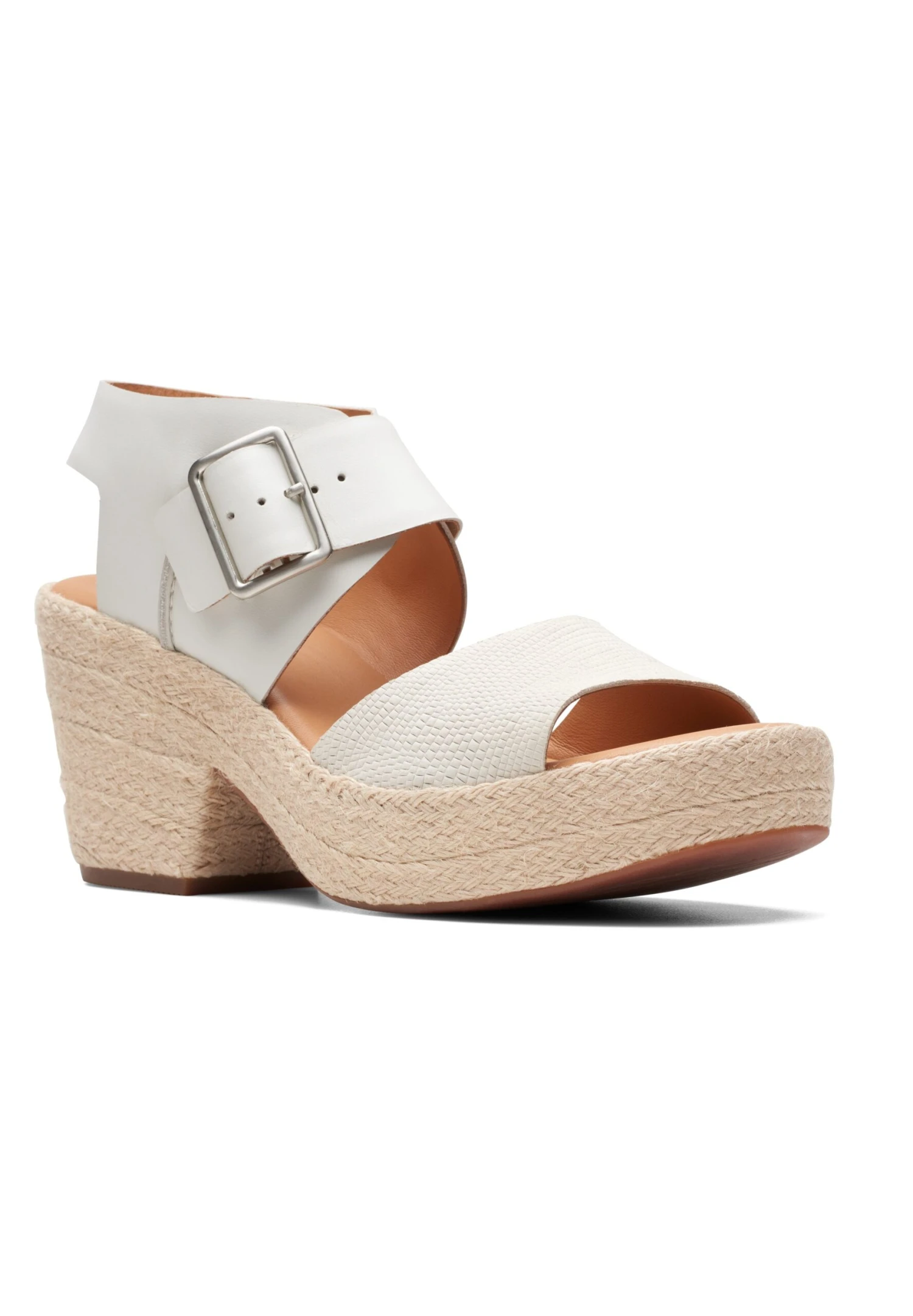Clarks Kimmeihi StrapD - Sandalen Met Plateauzool - Beige 8 Clarks Kimmeihi StrapD - Sandalen Met Plateauzool - Beige - Afbeelding 6