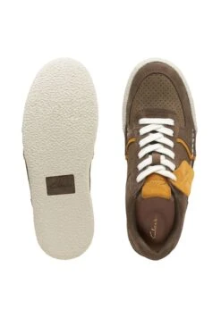 Clarks Craftcup Court - D - Sneakers Laag - Green -Clarks 2484b8db64494fbd89f67d6aa484c5a3