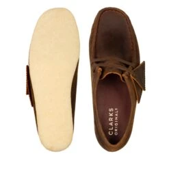 Clarks Originals Wallabee - Veterschoenen - Dark Brown -Clarks 250d3a9f0a514e5a9790c81abc50c355
