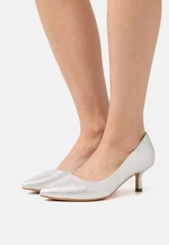 Clarks Violet - Klassieke Pumps - Silver Metallic
