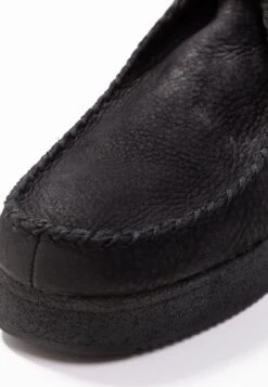 Clarks Originals Wallabee Craft - Enkellaarsjes Met Plateauzool - Black -Clarks 2b419f7d314e4a29ae5f5ff07312e3db