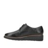 Clarks Sharon Rae- Sportieve Veterschoenen - Black Leather