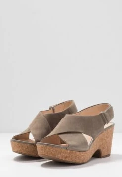 Clarks Maritsa Lara - Sandalen Met Plateauzool - Sage -Clarks 3862e11704714a579bf08e816f504173