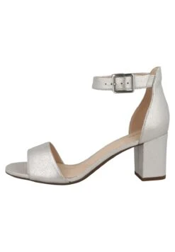 Clarks Deva Mae - Sandalen Met Hoge Hak - Silver Metallic