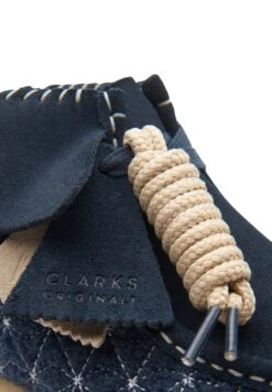 Clarks WallabeeD - Korte Laarzen - Dark Blue -Clarks 3e466dcf0822464bb2454c91964a632b
