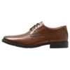 Clarks Tilden Plain - Veterschoenen - Dark Tan