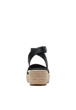 Clarks Kimmei Ivy - D - Sandalen Met Sleehak - Black -Clarks 4340d05e55404e2eb644916dd6ad5baf