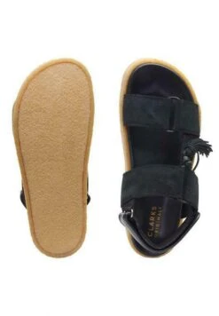 Clarks Originals Crepe Sndl - Sandalen Met Plateauzool - Black Combi -Clarks 4a0be8c846ab4e5a965b46eda619f95f