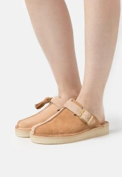 Clarks Originals Trek Mule - Muiltjes - Light Tan -Clarks 4aa2bba3086f4132bad8396805694bf4
