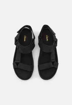 Clarks Sunder Range - Outdoorsandalen - Black -Clarks 4cf4769d5ca54ee7a6caab26fc9a4a67