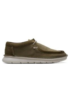 Clarks Colehill Easy - G - Sportieve Veterschoenen - Dark Olive Txt -Clarks 4d901224c64e4fd3835de805e698c382
