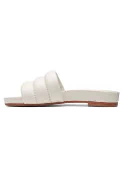 Clarks Pure Soft D - Muiltjes - 1 Off White Lea