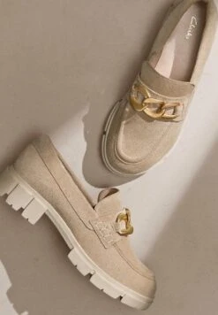 Clarks Teala Trim - Mocassins - Beige -Clarks 5326364e1a5244abb439083f6f4141bc