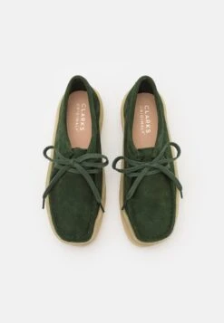 Clarks Originals Wallabee Cup - Sportieve Veterschoenen - Dark Green -Clarks 53980e984b364c12b4077a3908d9972d