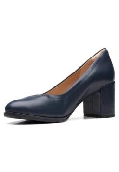 Clarks Freva55 Court - D - Klassieke Pumps - Blue -Clarks 54ab02491a3347d398f39dd798a25908