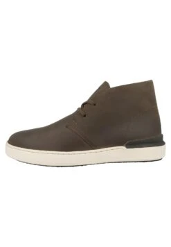 Clarks Courtlite Dbt Mid- Sneakers Hoog - Olive Leather