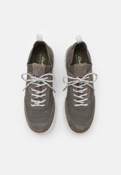 Clarks Nature X Go - Sneakers Laag - Dark Grey -Clarks 56551acb8f4c49e2881de24b6c1cb713