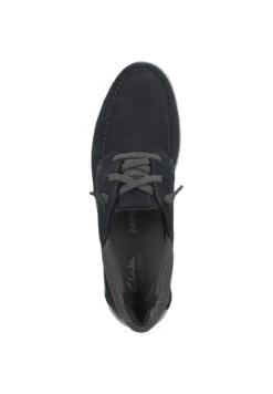 Clarks Sneakers Laag - Navy Nubuck -Clarks 5af084e3e412488ea7fe0c6db17d3def