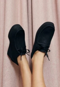 Clarks Originals Wallacraft- Sportieve Veterschoenen - Black