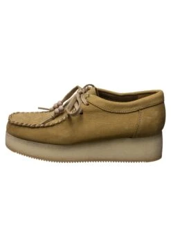Clarks Originals Wallacraft Lo - Mocassins - Tan Embroidery