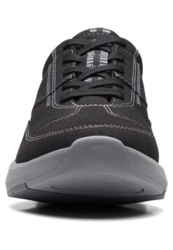 Clarks Lehman Mix - H - Sneakers Laag - Black -Clarks 5d09b86c08464034b941692bd6e8df78