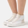 Clarks Craftcup Rise - Sneakers Hoog - White Combination -Clarks 60d56efc944541f1875c5860433638b5