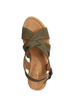 Clarks Originals Elleri Rae - Sandalen Met Plateauzool - Grün -Clarks 6271e1956a67499e87020ebf43656b48