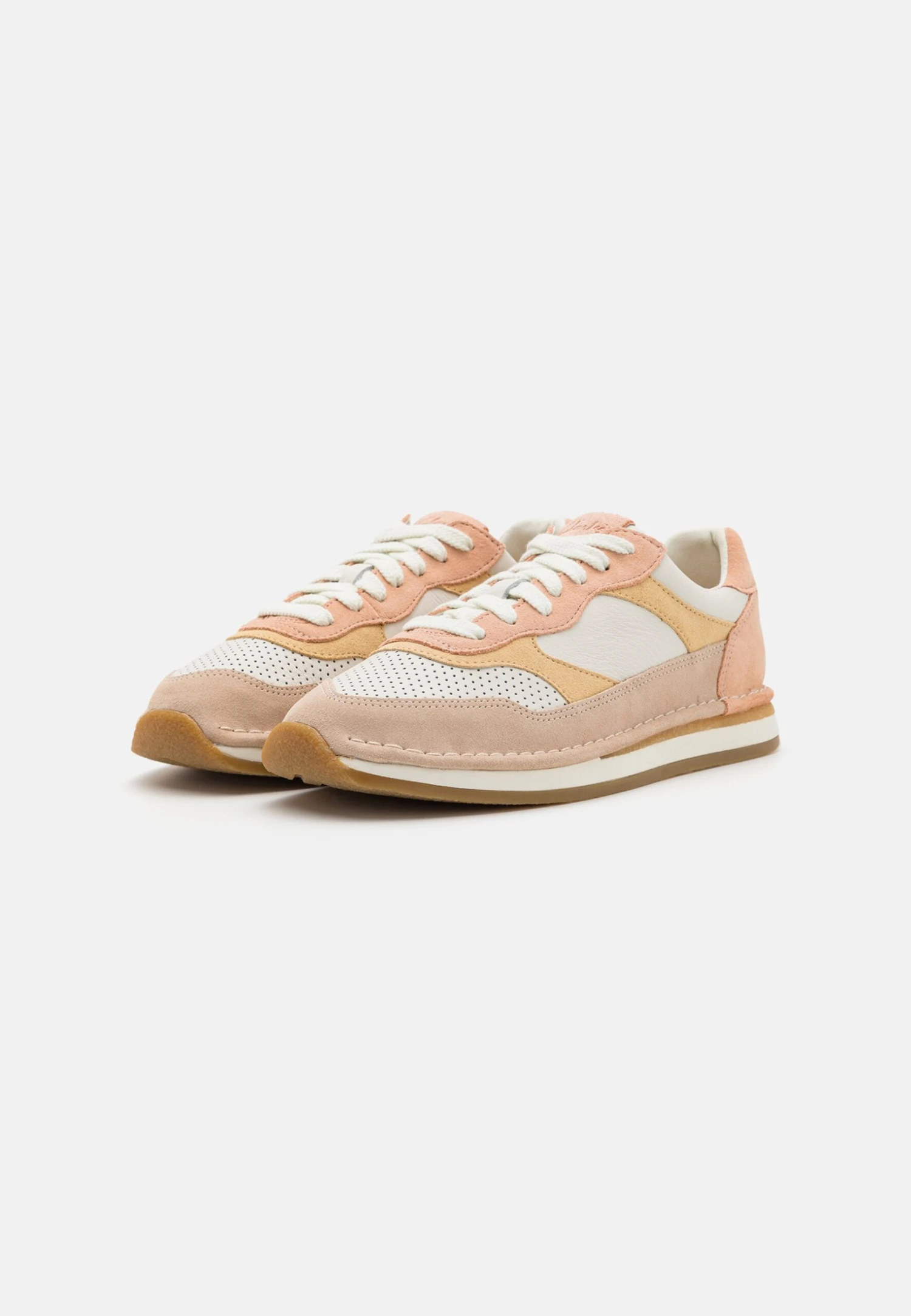 Clarks Craftrun- Sneakers Laag - Beige 5 Clarks Craftrun- Sneakers Laag - Beige - Afbeelding 3