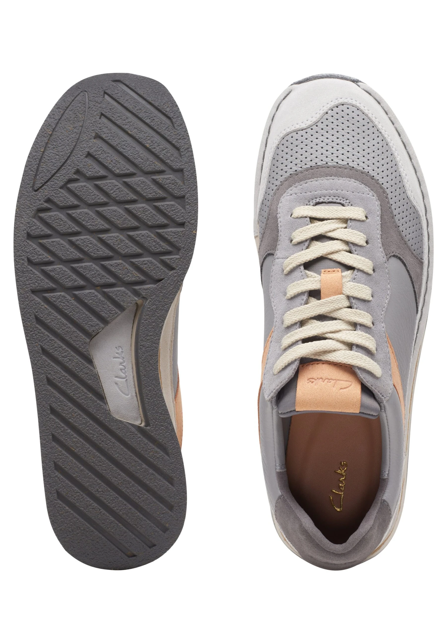 Clarks Craftrun Tor-G - Sneakers Laag - Grey 5 Clarks Craftrun Tor-G - Sneakers Laag - Grey - Afbeelding 3