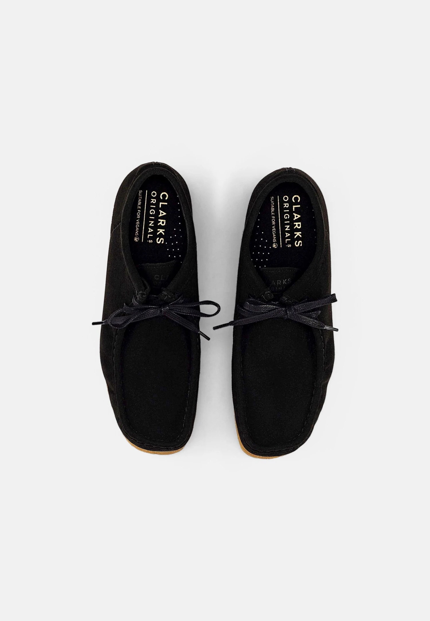 Clarks Originals Wallabee - Sportieve Veterschoenen - Black Vegan 8 Clarks Originals Wallabee - Sportieve Veterschoenen - Black Vegan - Afbeelding 6