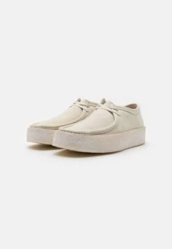 Clarks Originals Wallabee Cup - Sportieve Veterschoenen - White -Clarks 701719ab2aed41899e838c16b5420e31
