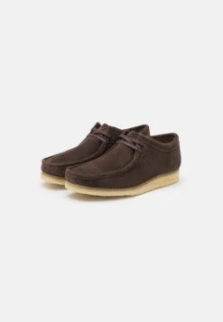 Clarks Originals Wallabee - Sportieve Veterschoenen - Dark Brown -Clarks 712143ecd5d54e6b9900c76311c203ad