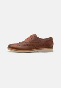 Clarks Atticus Limit - Sportieve Veterschoenen - Dark Tan